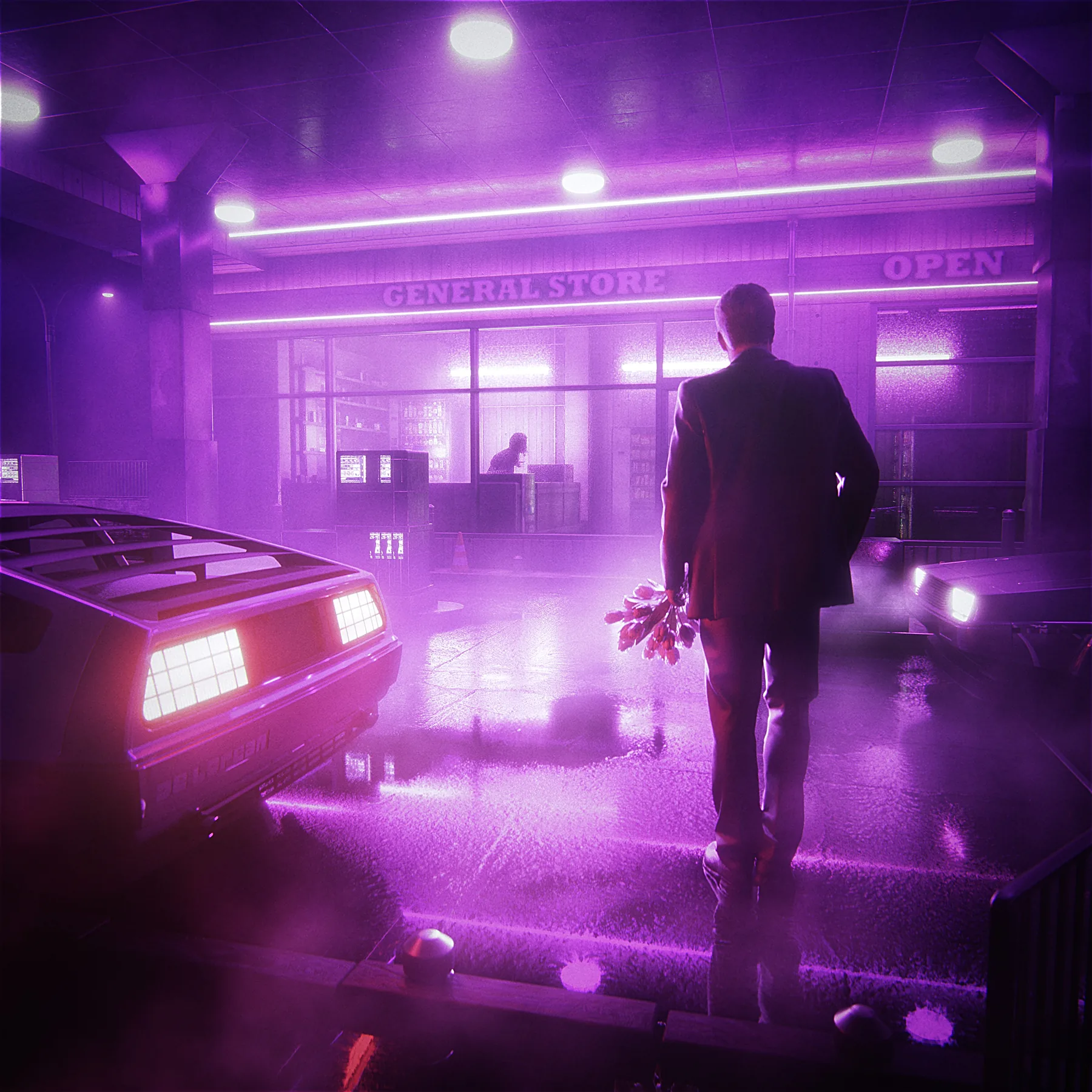 End Game, CG artwork by Retric Dreams. One night, one decision.