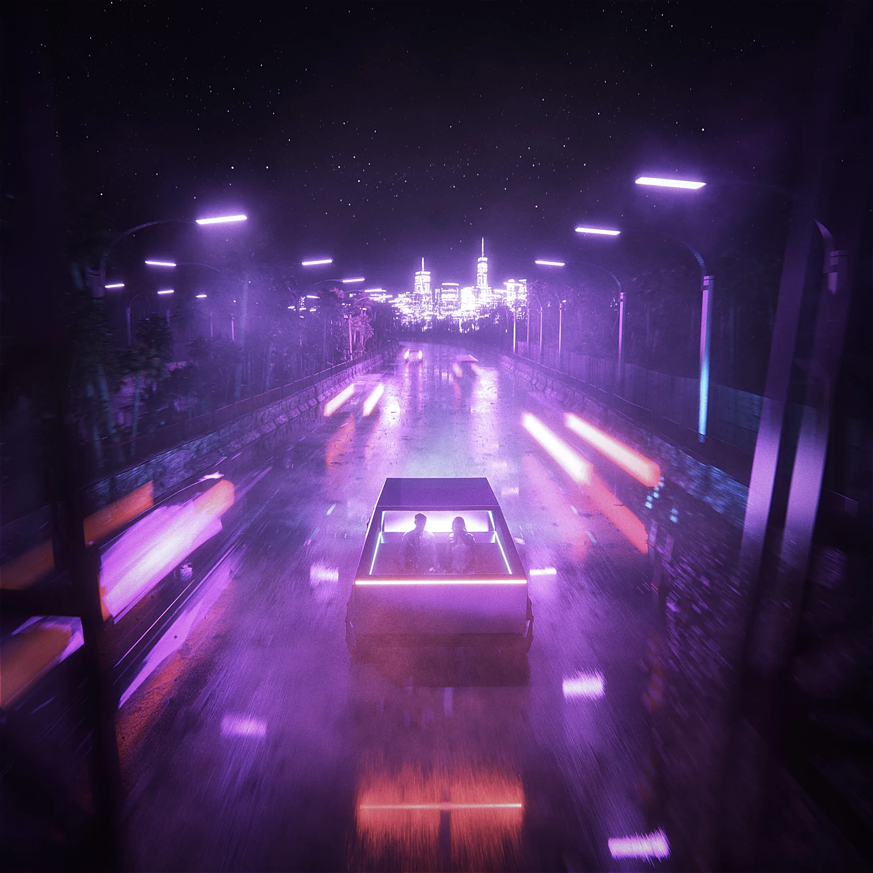 Passage, CG artwork by Retric Dreams. One night, by your side.