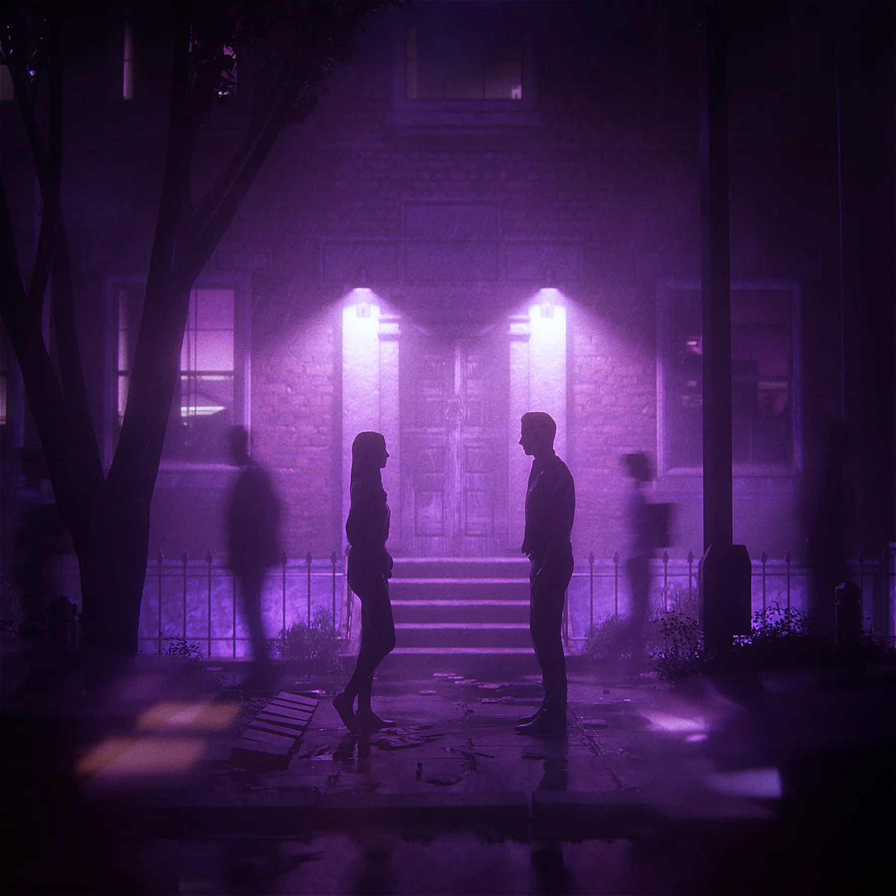 See You, CG artwork by Retric Dreams. A night comes to an end.